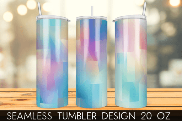 Download Holographic Crystal 20oz Tumbler Wrap - Graphic Collection