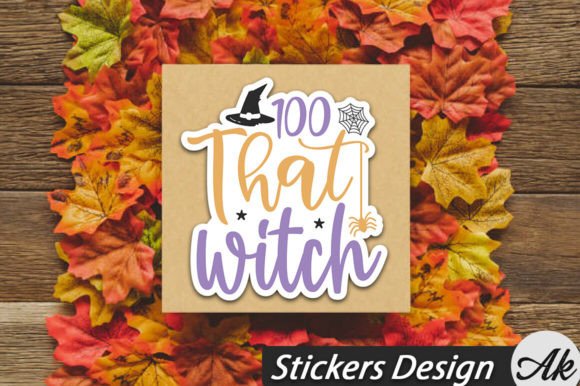 Download 100 That Witch Stickers Design - Stickers Collection