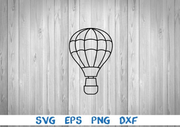 Download Hot Air Balloon Outline - Balloon Collection