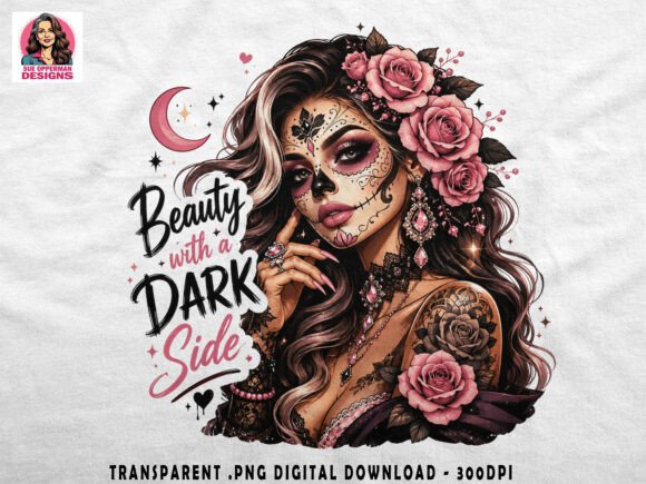 Download Beauty Dark Side PNG | Gothic Moon Art - Moon art Collection